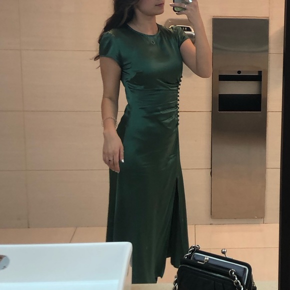 Reformation Tatianna Silk Dress - Picture 13 of 14